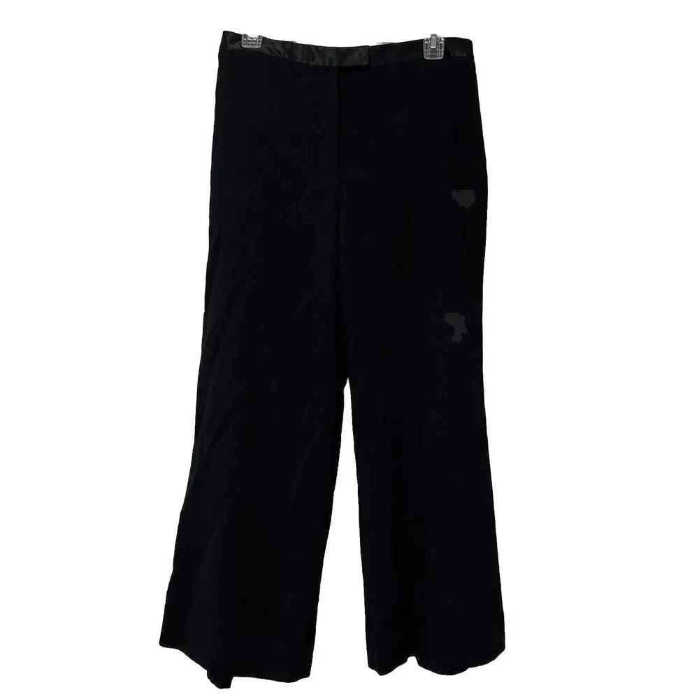women's black dress pants short length black dress pants womens petite BANETTETA Women's Dress Pants Black Slacks  High Waisted Straight Leg Work